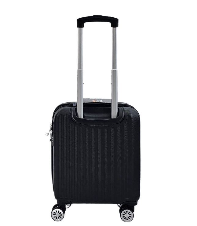 Alsager Underseat Hard Shell Suitcase in Black