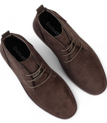 Men's Brown Premium Desert Style Suede Chukka Boots