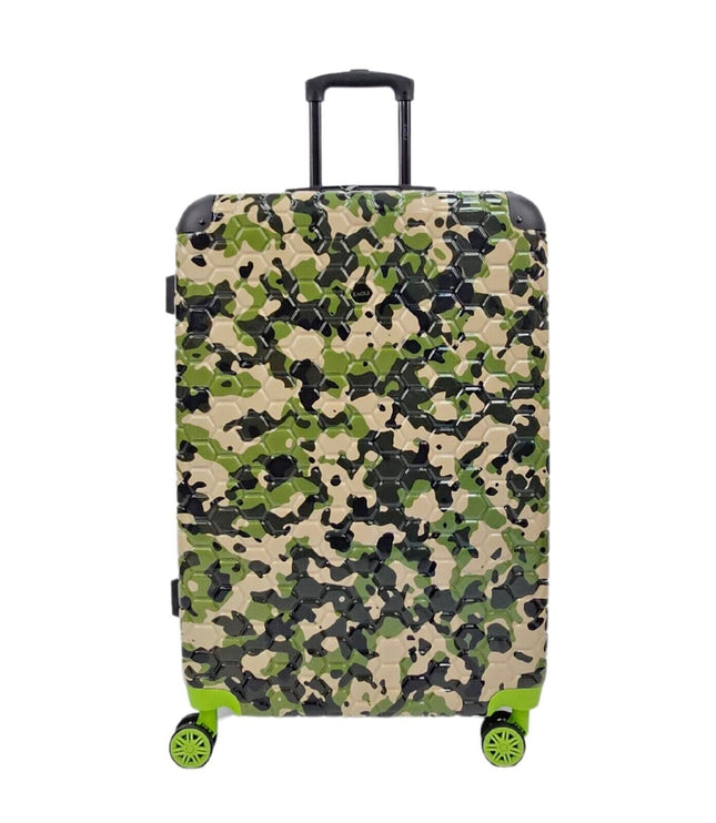Brewood Large Hard Shell Suitcase in Green
