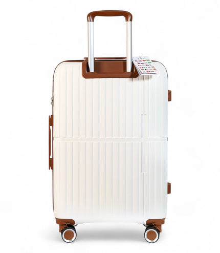 Corowa Medium Hard Shell Suitcase in White