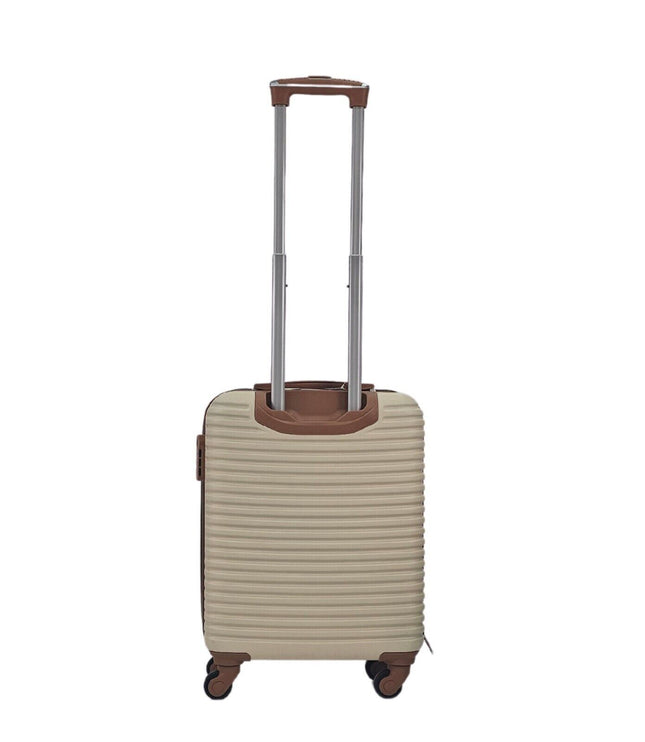Caistor Cabin Hard Shell Suitcase in Cream
