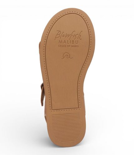 Blowfish Malibu Women’s Tan Faux Leather Platform Sandals - Magical