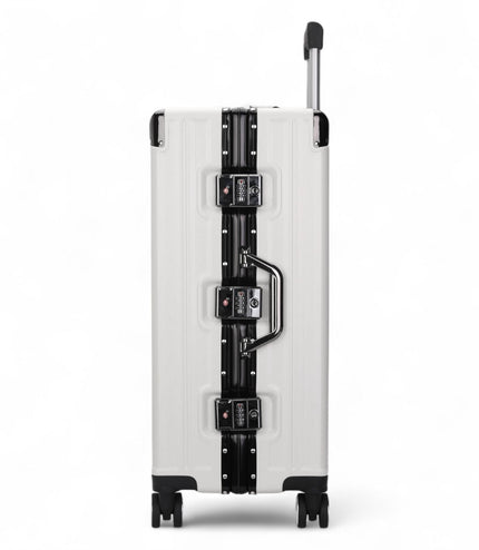 Airdrie Large Hard Shell Suitcase in White