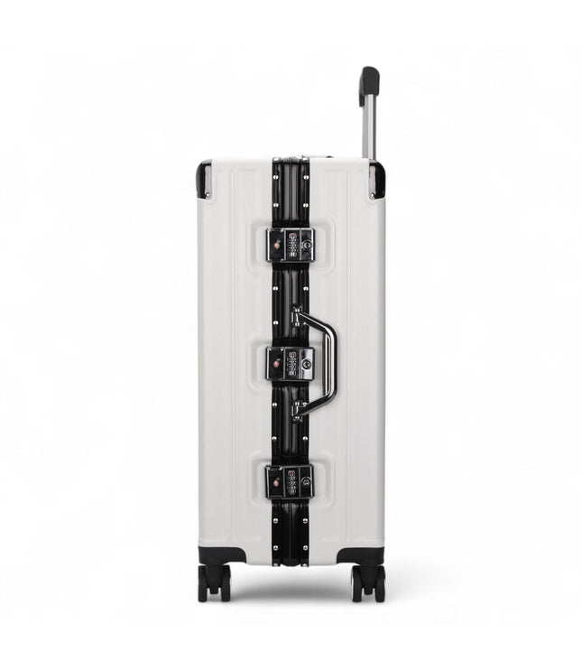 Airdrie Large Hard Shell Suitcase in White