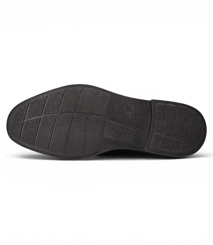 Bugatti Mens Black Leather Lace-up Chukka Ankle Boots - Rigalo Evo C30