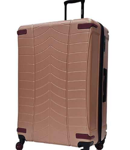 Chilton Double Extra Large Hard Shell Suitcase in Rose Gold