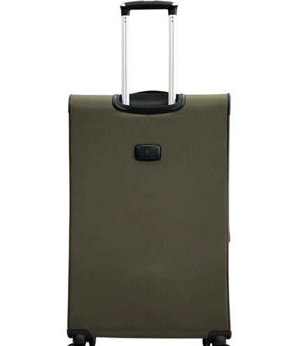 Cockermouth Large Soft Shell Suitcase in Khaki