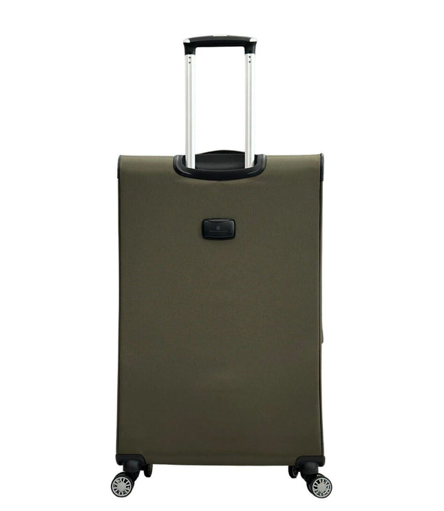 Cockermouth Large Soft Shell Suitcase in Khaki