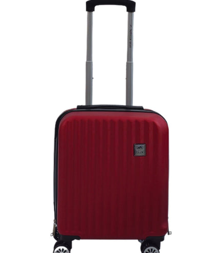 Alsager Underseat Hard Shell Suitcase in Burgundy