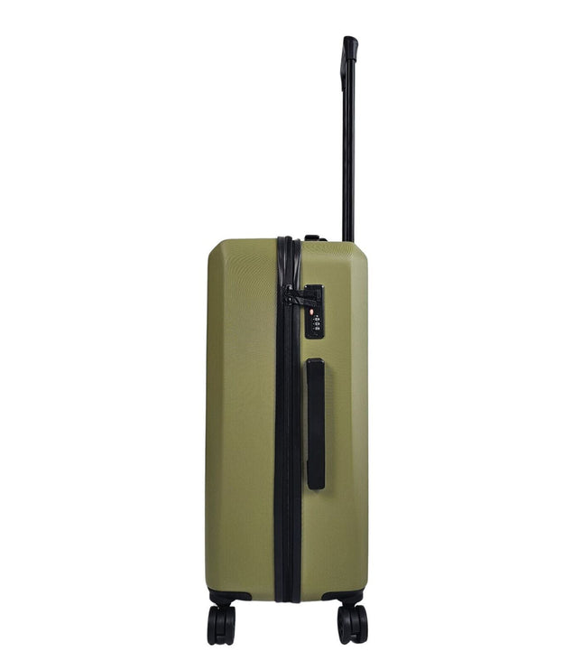 Croydon Medium Hard Shell Suitcase in Green