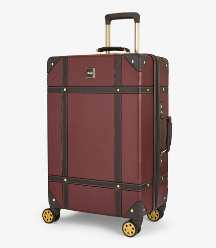 Alston Medium Hard Shell Suitcase in Burgundy