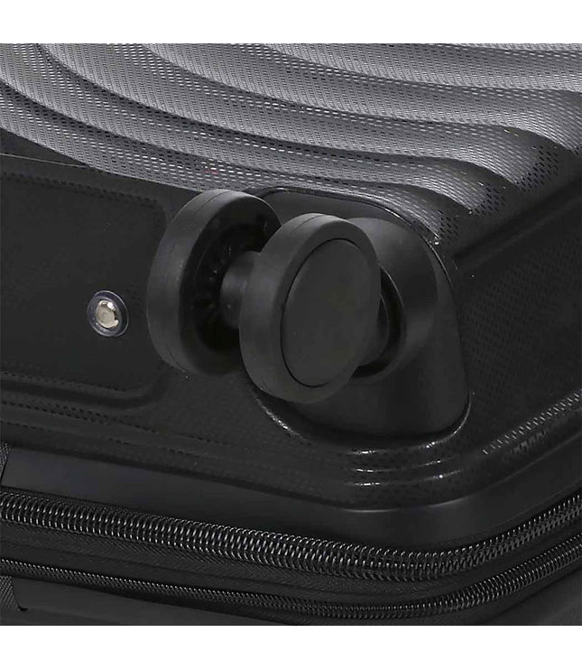 Balranald Set of 3 Hard Shell Suitcase in Black