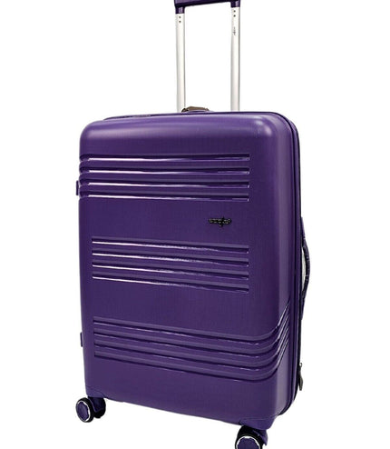 Camborne Medium Hard Shell Suitcase in Purple