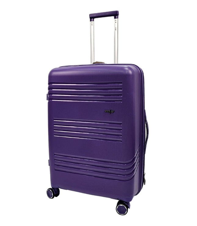 Camborne Medium Hard Shell Suitcase in Purple