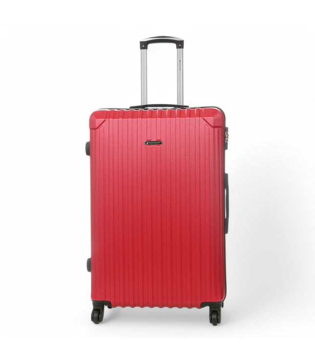 Corowa Large Hard Shell Suitcase in Red