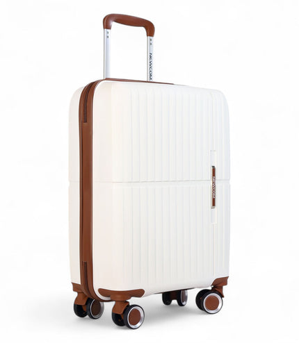 Corowa Cabin Hard Shell Suitcase in White