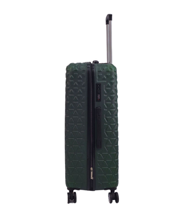 Adlington Large Hard Shell Suitcase in Green