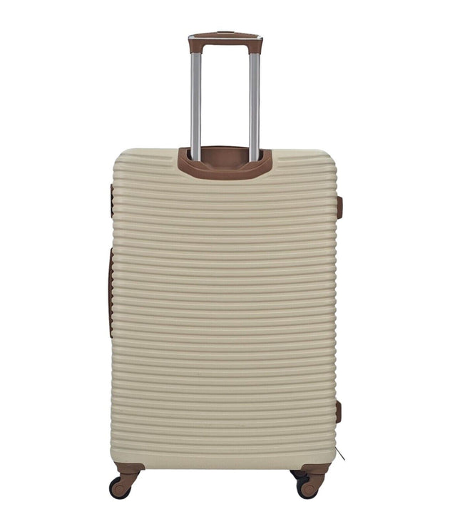 Caistor Large Hard Shell Suitcase in Cream