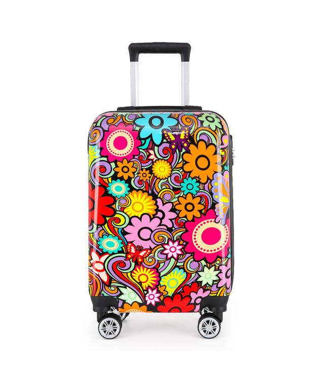 Congleton Cabin Hard Shell Suitcase in Flower