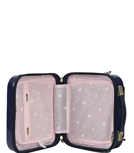 Canvey Cosmetic Hard Shell Suitcase in Blue