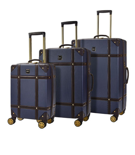 Alston Set of 3 Hard Shell Suitcase in Navy