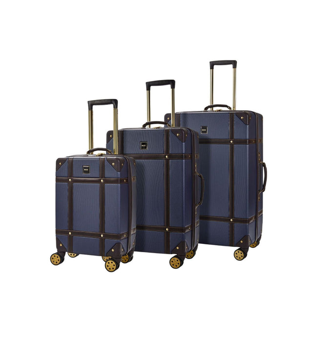Alston Set of 3 Hard Shell Suitcase in Navy