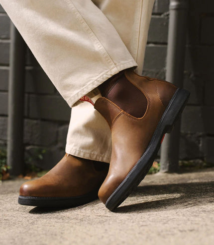Rossi 607 Booma Tan Leather Chelsea Boot