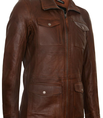 Mens Timber Safari Coat-Santa Cruz
