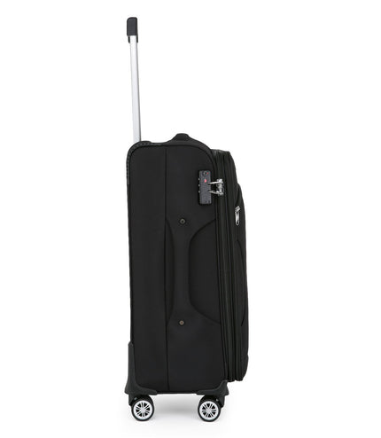 Delta Cabin Hard Shell Suitcase in Black