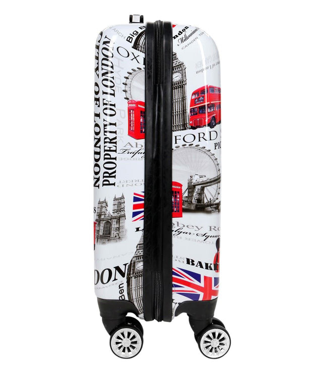 Cooma Cabin Hard Shell Suitcase London in Black Flower