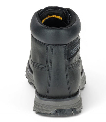 Caterpillar Men's Founder Black Leather Everyday Ankle Boots