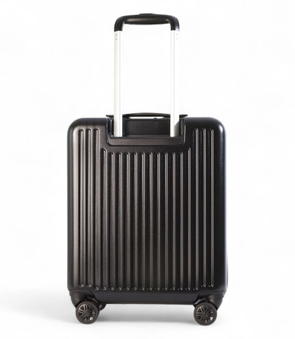 Durable EasyJet Ryanair 39 x 26 x 51.5 cm Black Front Open Cabin Luggage Travel Suitcase