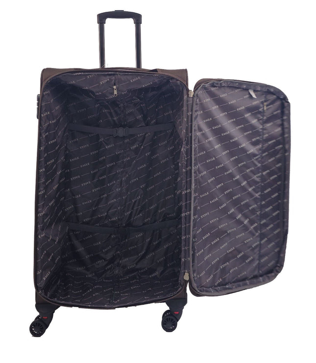 Arundel Large Soft Shell Suitcase in Brown