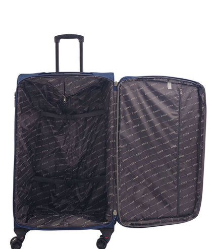 Arundel Large Soft Shell Suitcase in Navy