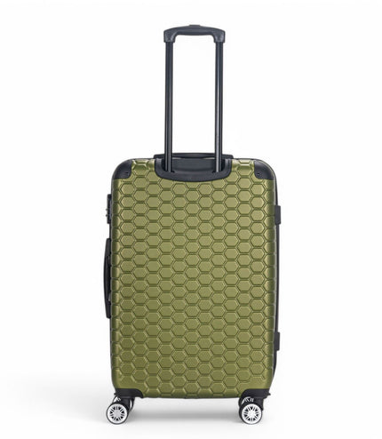 Noda Medium Hard Shell Suitcase in Green