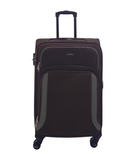 Arundel Medium Soft Shell Suitcase in Brown