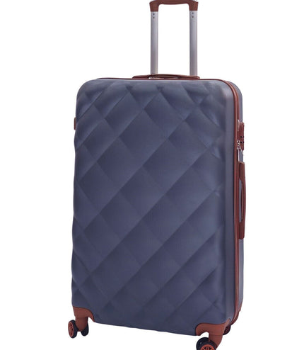 Crawley Large Soft Shell Suitcase in Grey