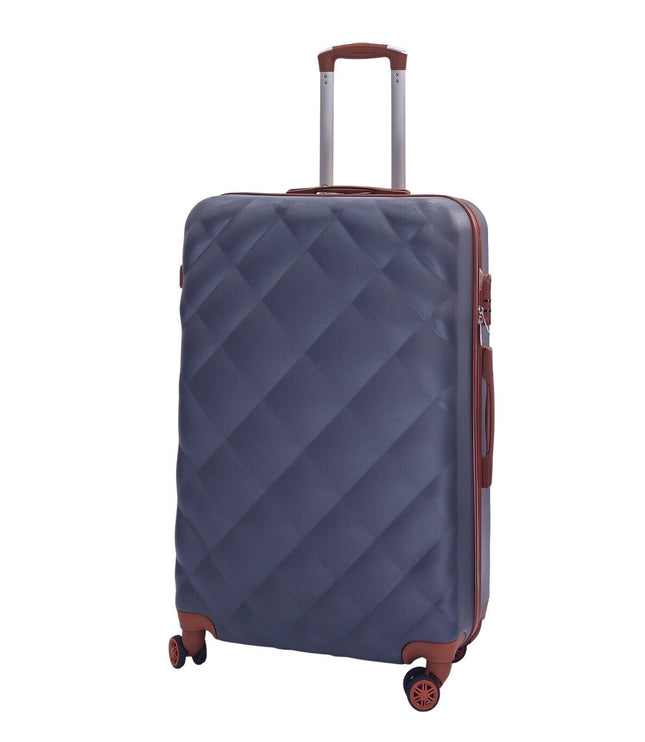 Crawley Large Soft Shell Suitcase in Grey