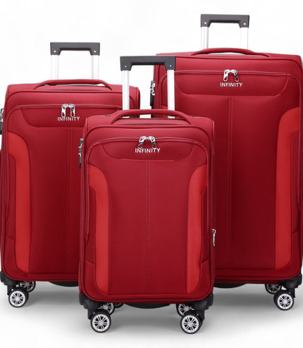 Delta Set of 3 Hard Shell Suitcase in Navy