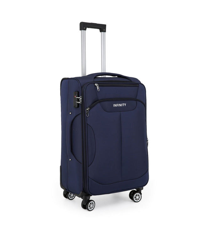 Delta Medium Hard Shell Suitcase in Navy