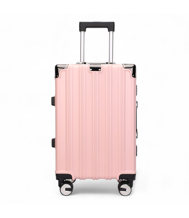 Airdrie Cabin Hard Shell Suitcase in Pink
