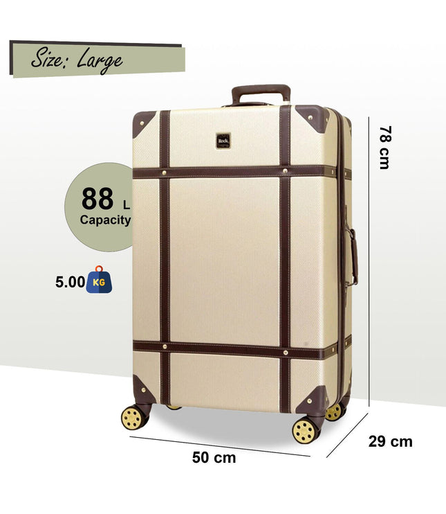 Alston Large Hard Shell Suitcase in Gold