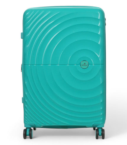 Balranald Large Hard Shell Suitcase in Aqua Blue