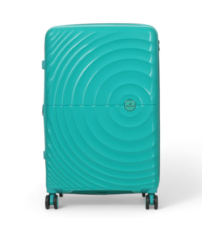 Balranald Large Hard Shell Suitcase in Aqua Blue