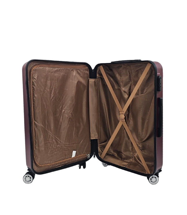 Chorley Large Hard Shell Suitcase in Burgundy
