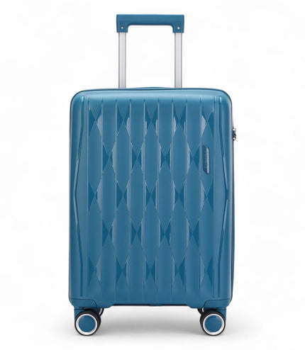 Burnaby Cabin Hard Shell Suitcase in Teal Blue