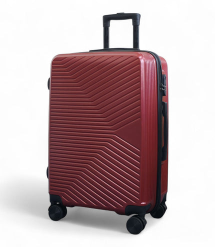 Junee Medium Hard Shell Suitcase in Red