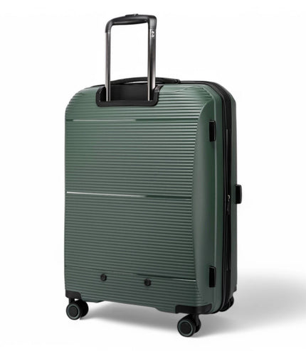 Abiko Large Hard Shell Suitcase in Olive