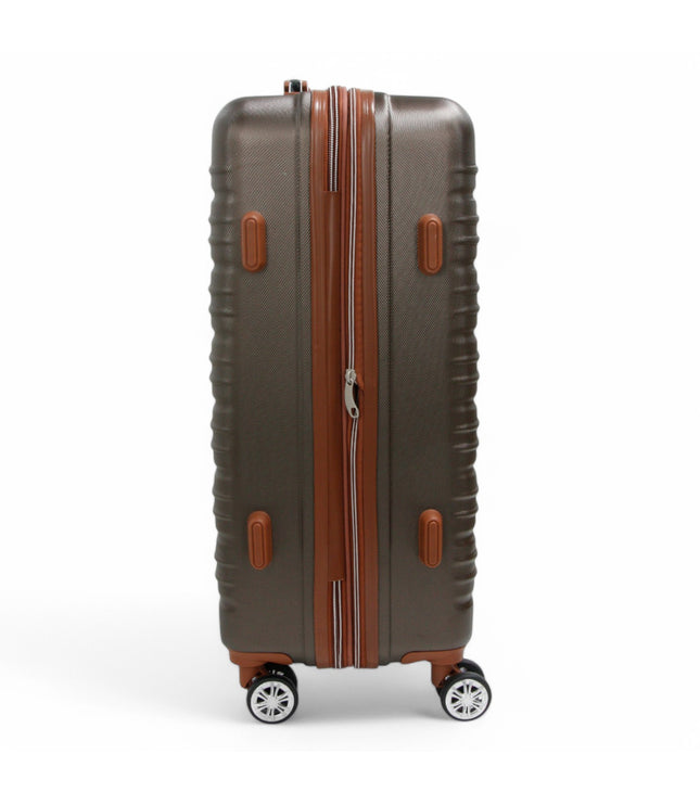 Armidale Medium Hard Shell Suitcase in Coffee
