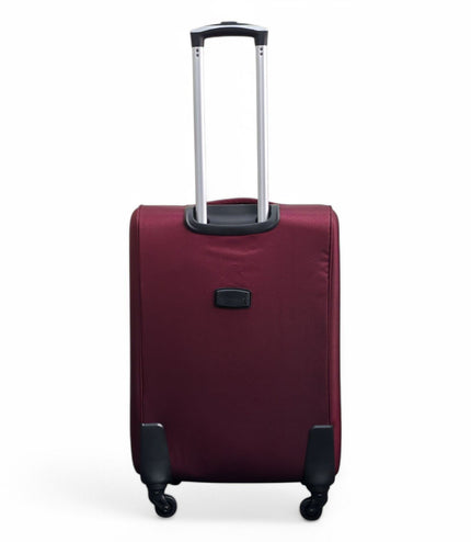 Nagoya Medium Soft Shell Suitcase in Wine